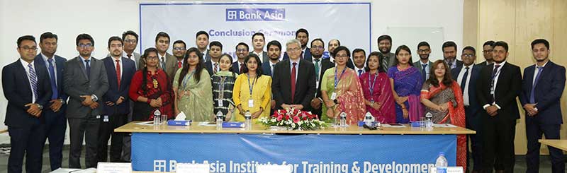 Bank Asia Awards Certificates to Participants of 60th Foundation Training Course