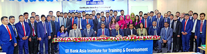Certificate Awarding Ceremony of 58th Foundation Training Course