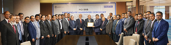 Bank Asia Achieved the Most Prestigious ʻPCI DSSʼ Certificate