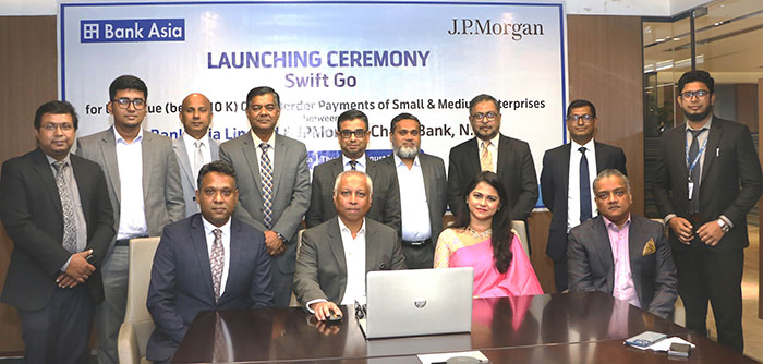 Bank Asia launches Swift Go Service to Facilitate Low Value Cross Border Payment