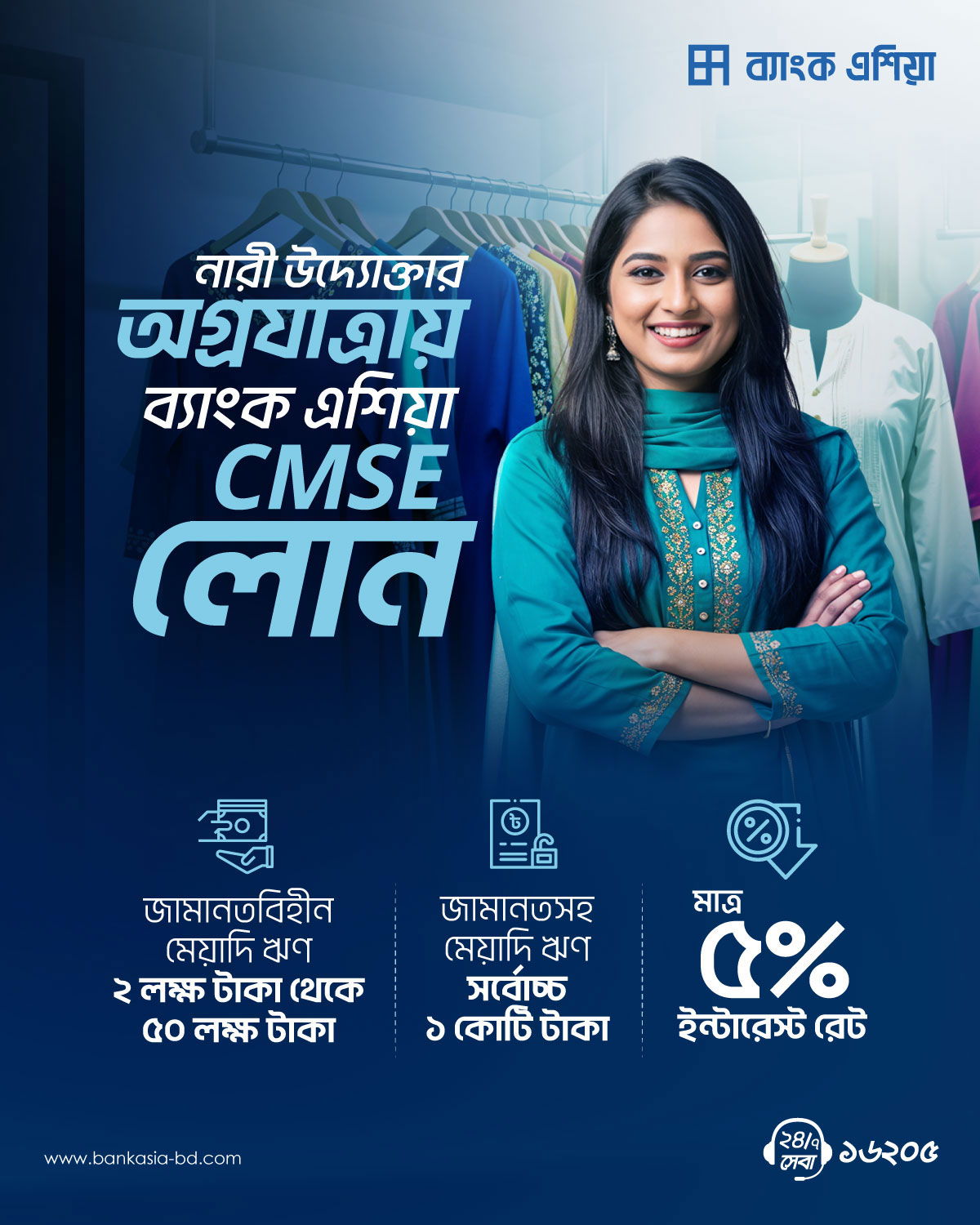 নারী উদ্যোক্তাদের জন্য CMSE ঋণ