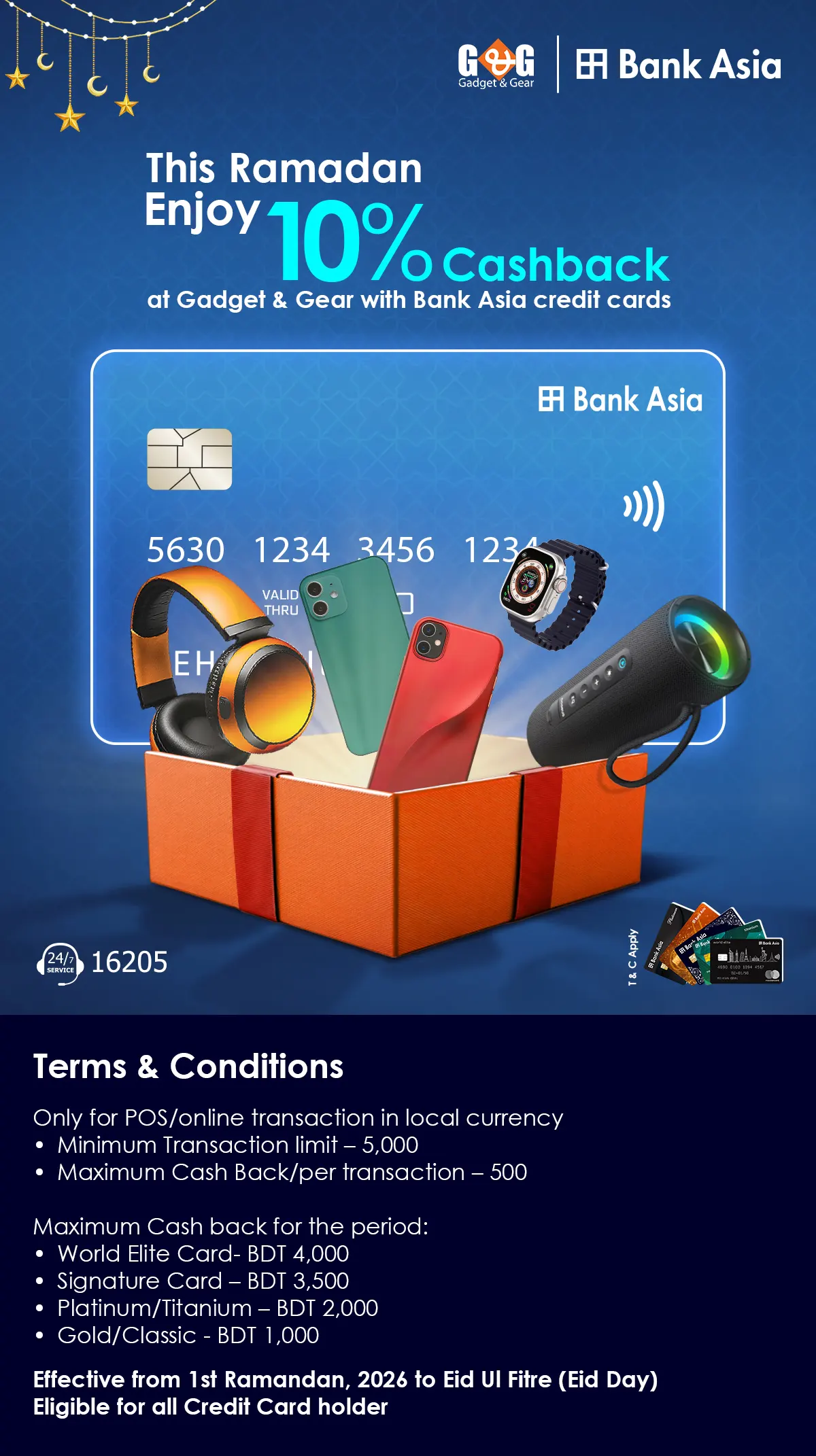 BA G&G Ramadan Cashback Offer