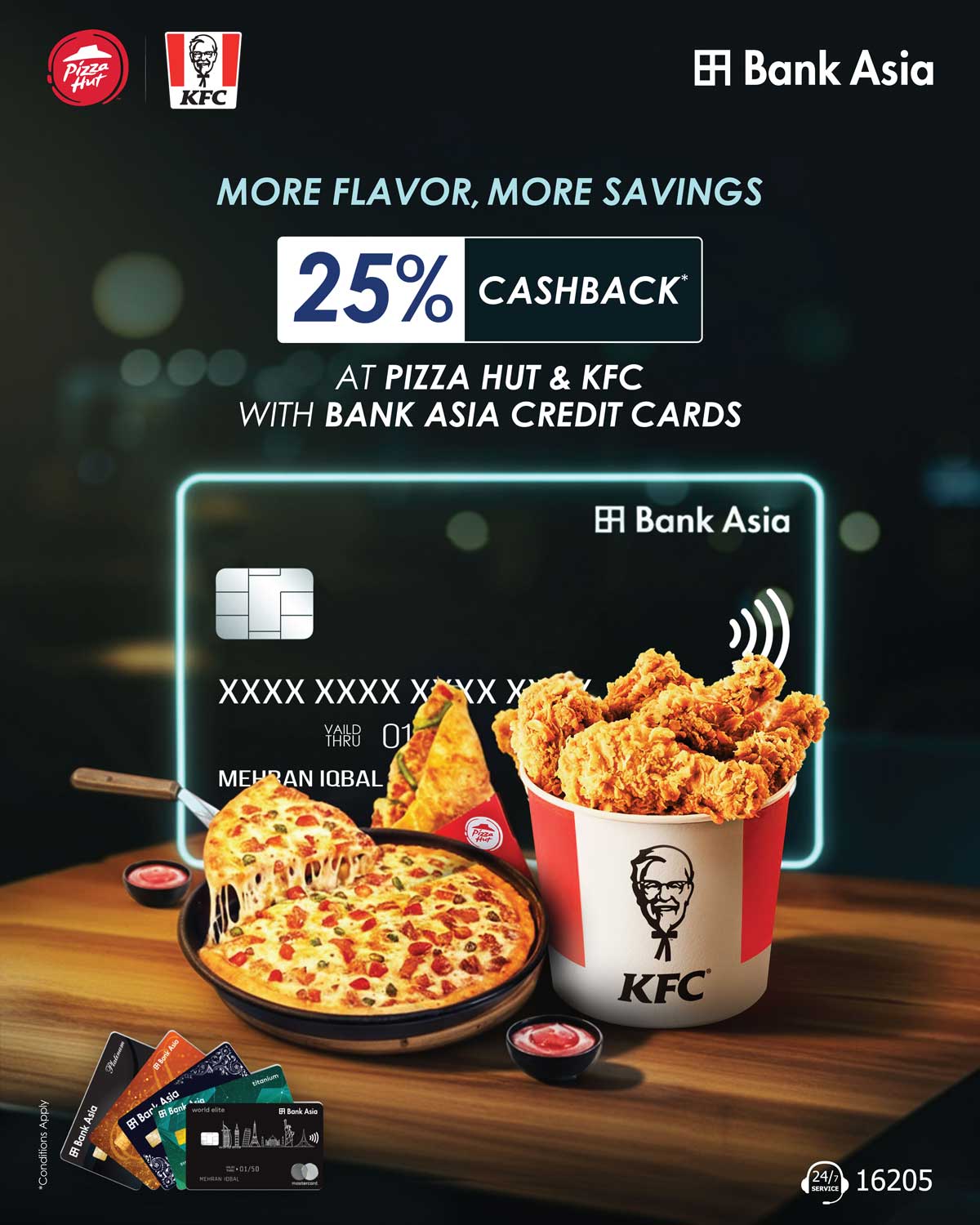 Pizza Hut & KFC Cashback Offers