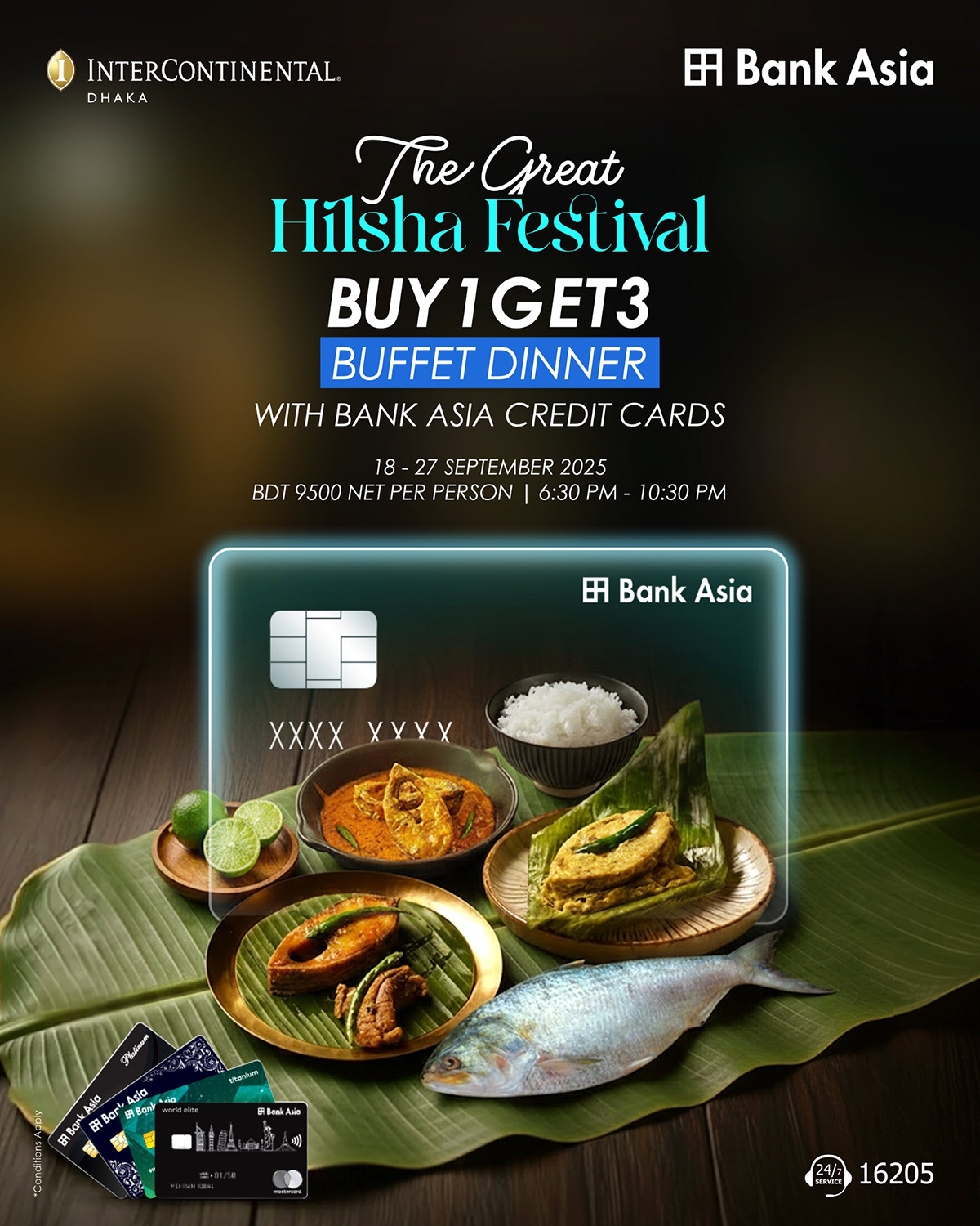 Bank Asia Intercontinental B1G3 Offers