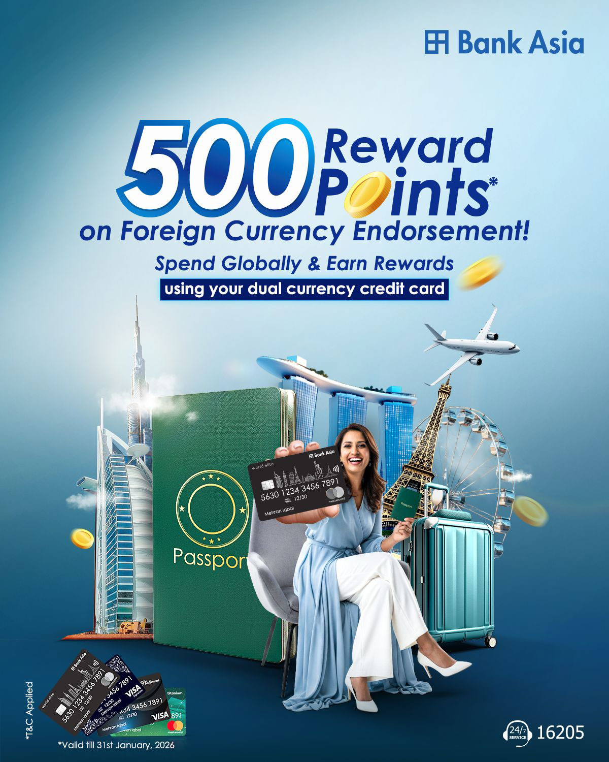 FAQ – Passport Endorsement & 500 Bonus Reward Points Campaign