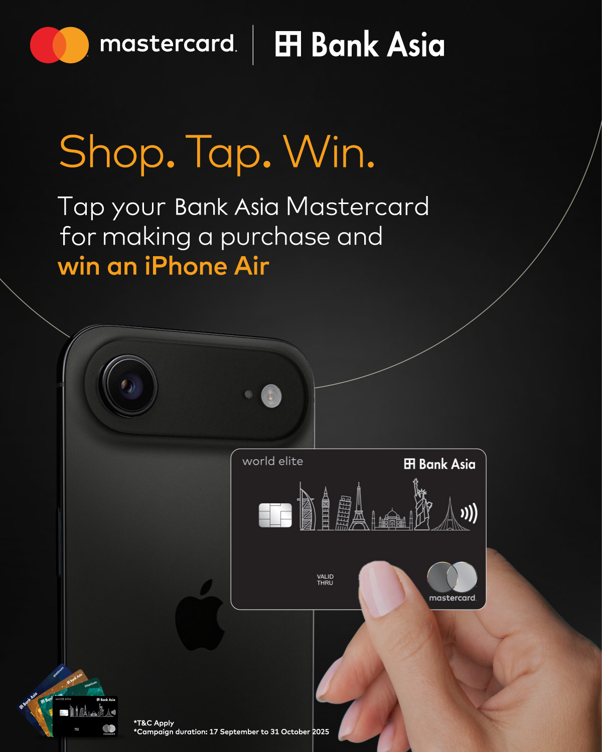 Bank Asia Mastercard Usage Campaign 2025